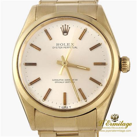 rolex chapado en oro|rolex oyster oro.